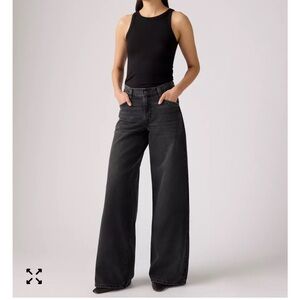 Levi’s 94 baggy wide leg jeans - black